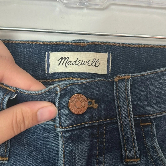 Madewell 10" High-Rise Roadtripper Authentic Skinny Jeans Size 25 - Picture 2 of 8
